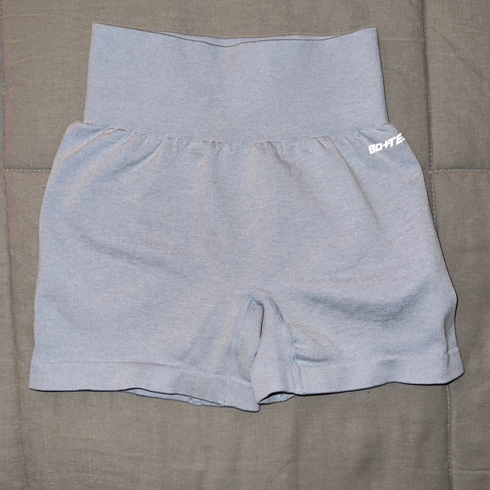 Blue Bo and Tee shorts